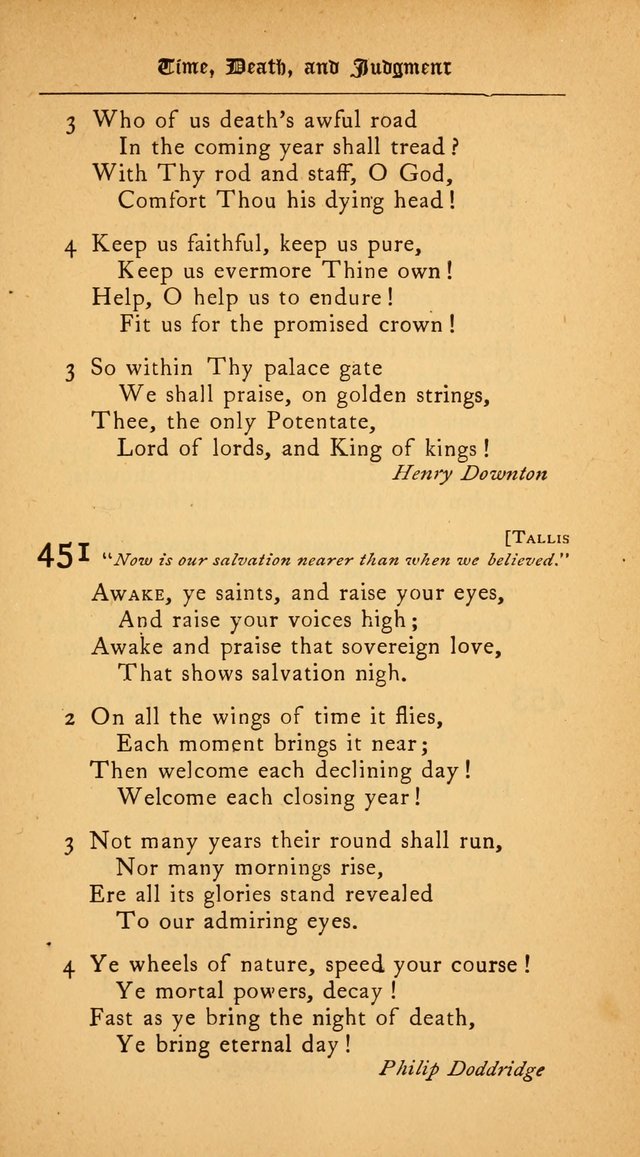 The College Hymnal: for divine service at Yale College in the Battell Chapel page 323
