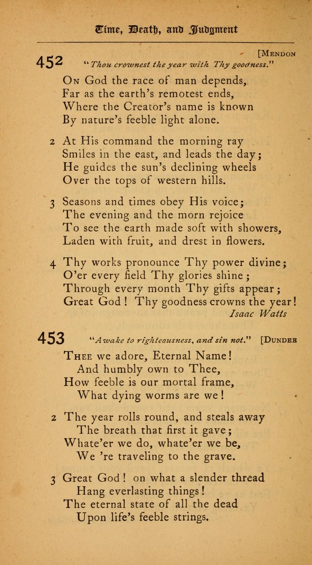 The College Hymnal: for divine service at Yale College in the Battell Chapel page 324