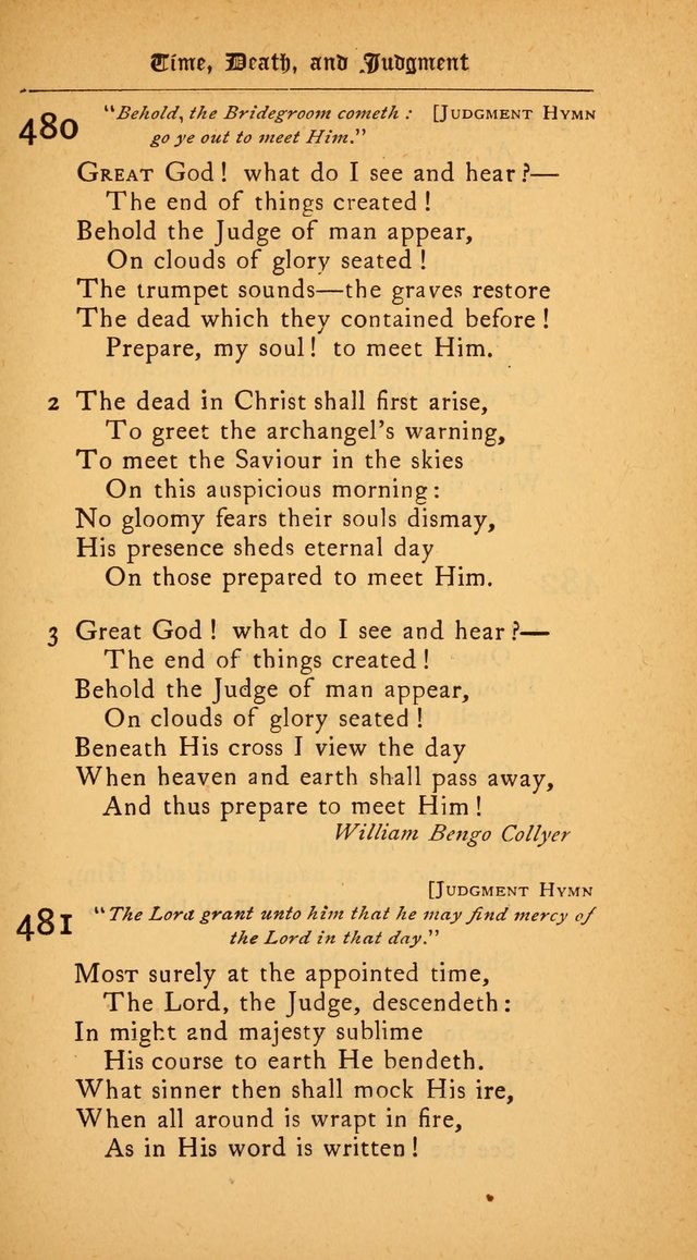 The College Hymnal: for divine service at Yale College in the Battell Chapel page 343