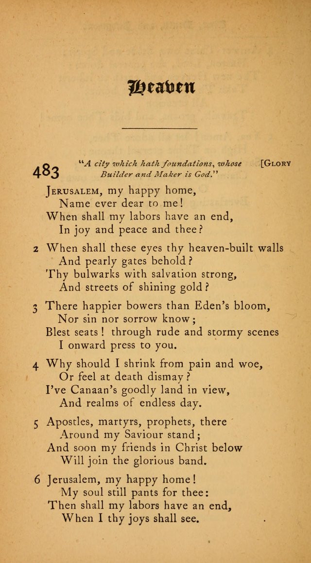 The College Hymnal: for divine service at Yale College in the Battell Chapel page 346