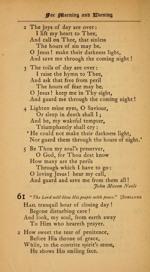 The College Hymnal: for divine service at Yale College in the Battell Chapel page 42