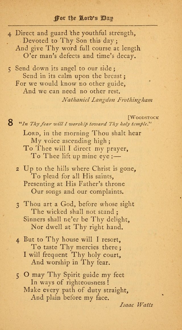 The College Hymnal: for divine service at Yale College in the Battell Chapel page 5