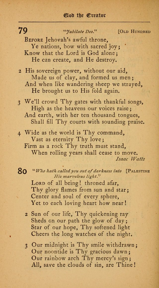 The College Hymnal: for divine service at Yale College in the Battell Chapel page 56