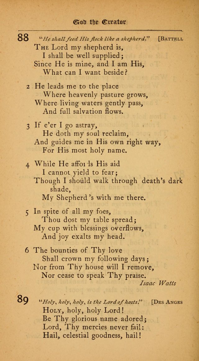 The College Hymnal: for divine service at Yale College in the Battell Chapel page 62