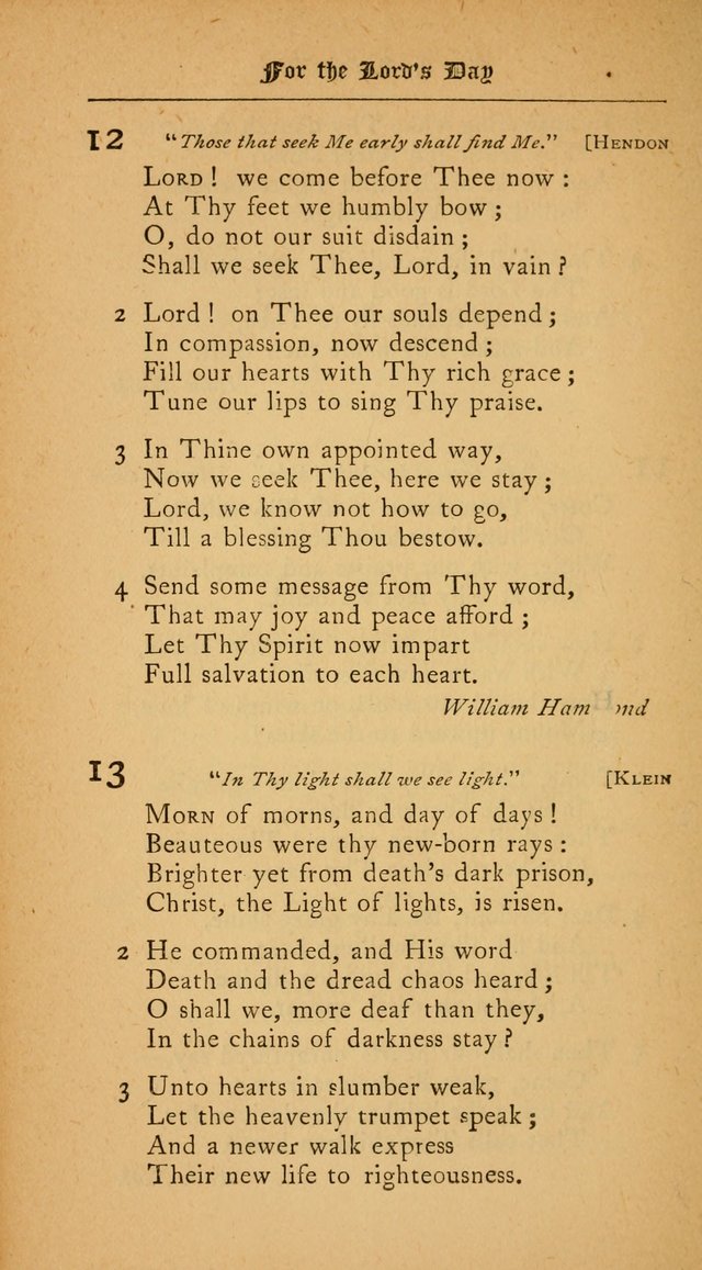 The College Hymnal: for divine service at Yale College in the Battell Chapel page 8