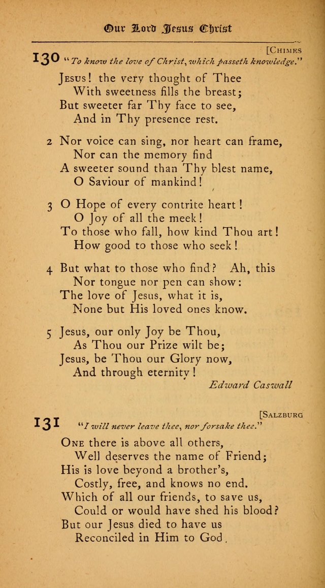 The College Hymnal: for divine service at Yale College in the Battell Chapel page 94