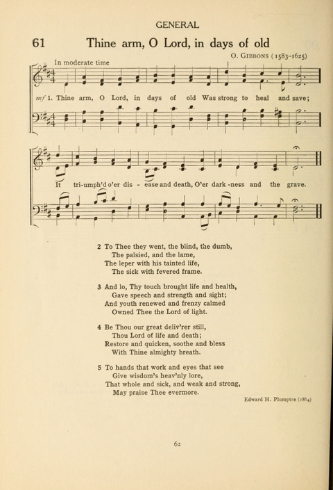 The Concord Hymnal: for Day School, Sunday School and Home page 62
