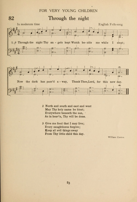 The Concord Hymnal: for Day School, Sunday School and Home page 83
