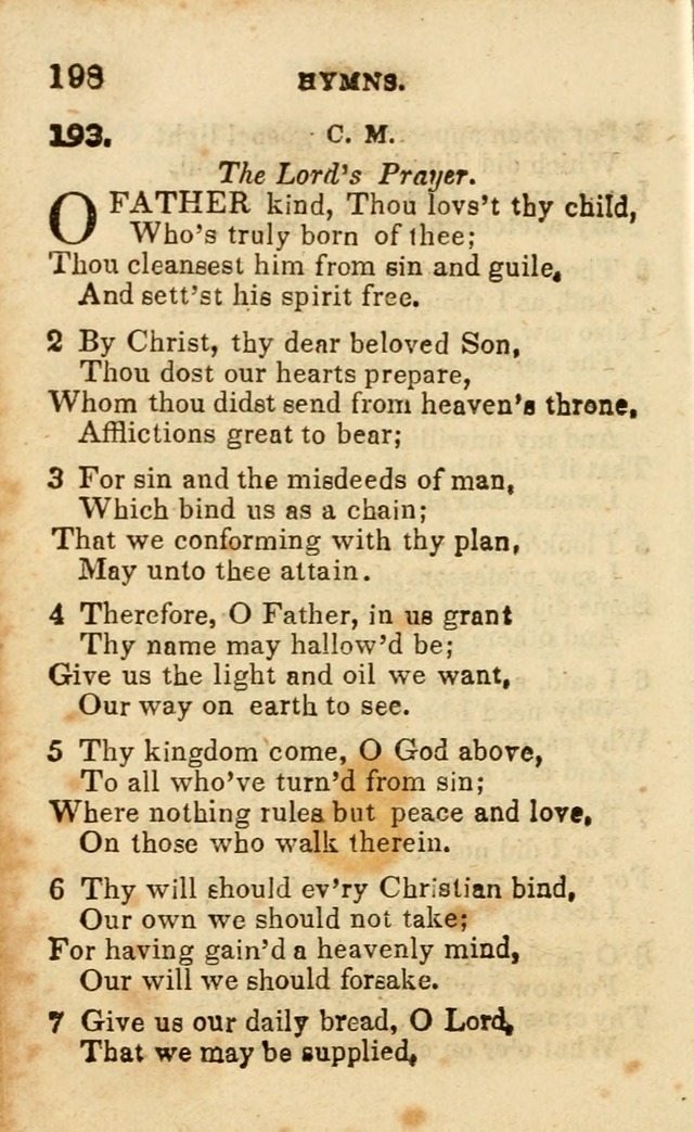 A Collection of Hymns, Designed for the Use of the Church of Christ page 199