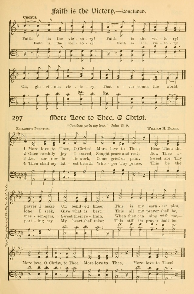 Church Hymns and Gospel Songs: for use in church services, prayer meetings, and other religious gatherings  page 133