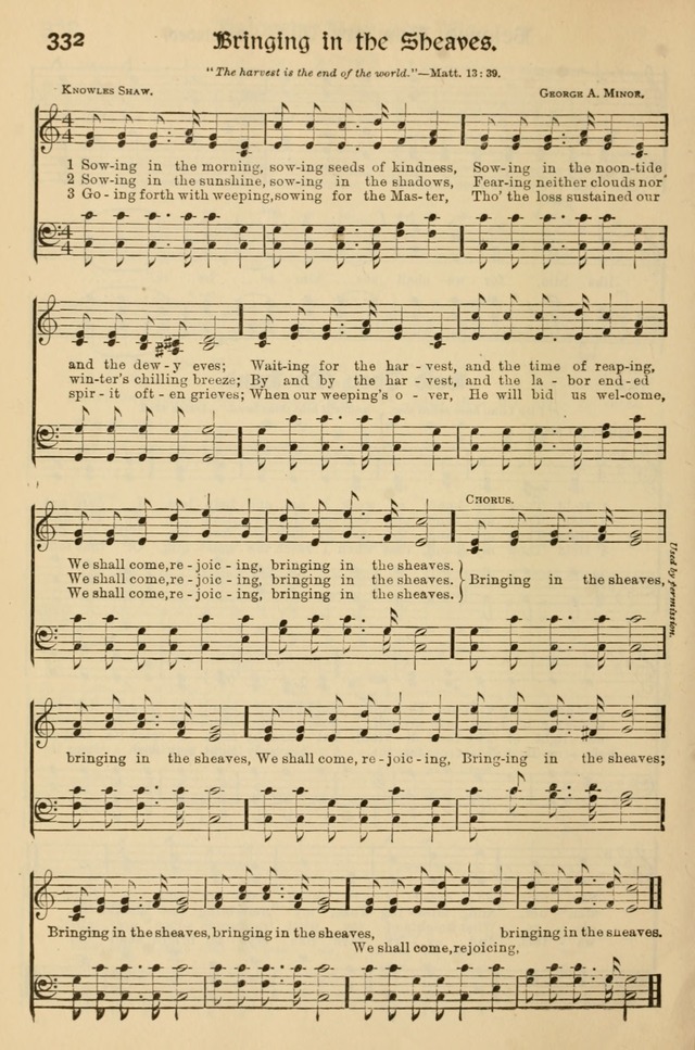 Church Hymns and Gospel Songs: for use in church services, prayer meetings, and other religious gatherings  page 168