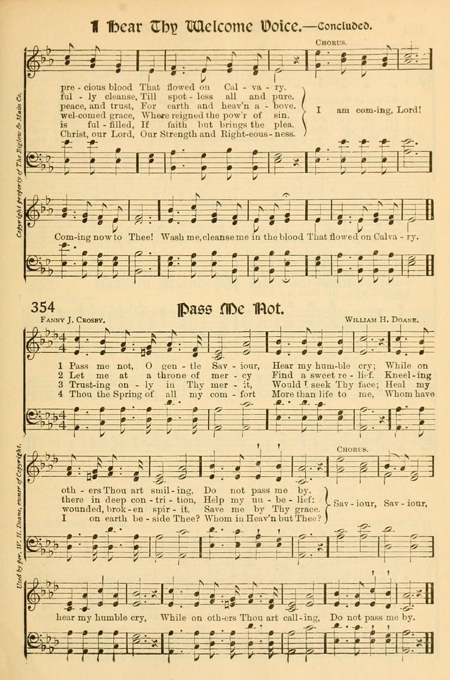 Church Hymns and Gospel Songs: for use in church services, prayer meetings, and other religious gatherings  page 189
