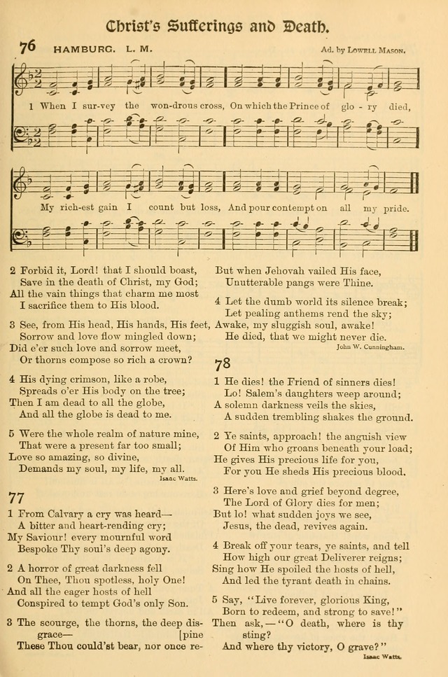 Church Hymns and Gospel Songs: for use in church services, prayer meetings, and other religious gatherings  page 29