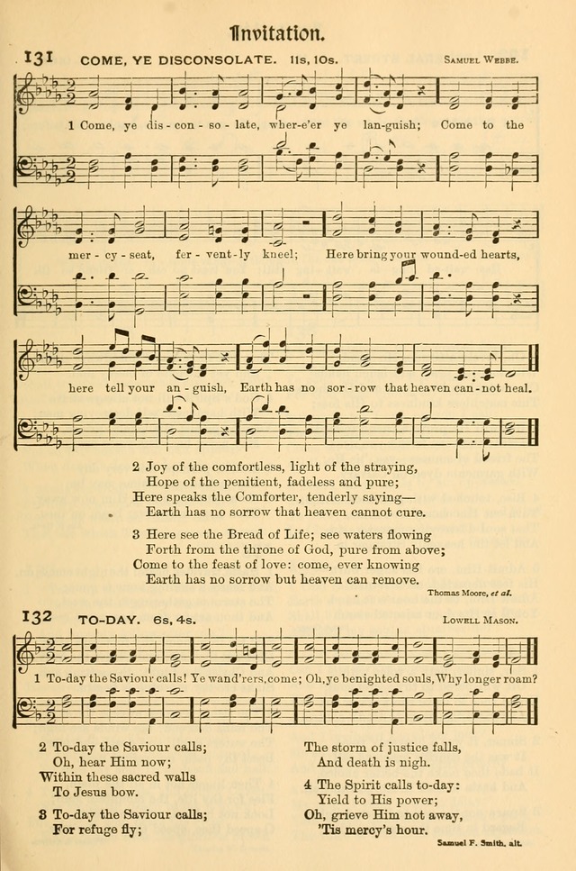 Church Hymns and Gospel Songs: for use in church services, prayer meetings, and other religious gatherings  page 49