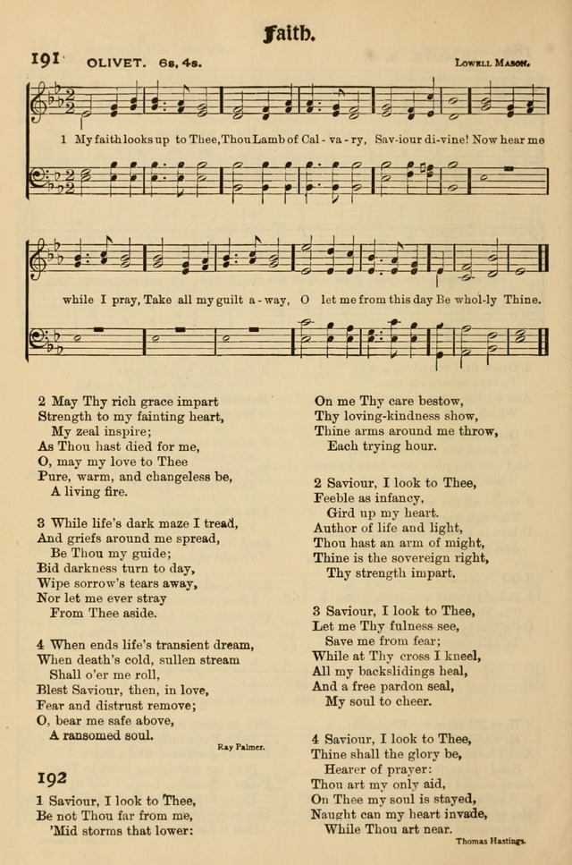 Church Hymns and Gospel Songs for use in church services, prayer