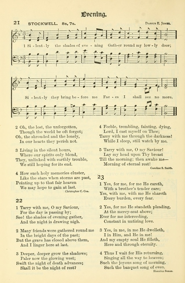 Church Hymns and Gospel Songs: for use in church services, prayer meetings, and other religious services page 10