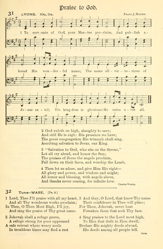 Church Hymns and Gospel Songs: for use in church services, prayer meetings, and other religious services page 13