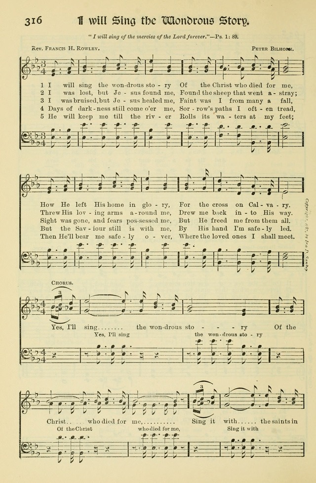 Church Hymns and Gospel Songs: for use in church services, prayer meetings, and other religious services page 152