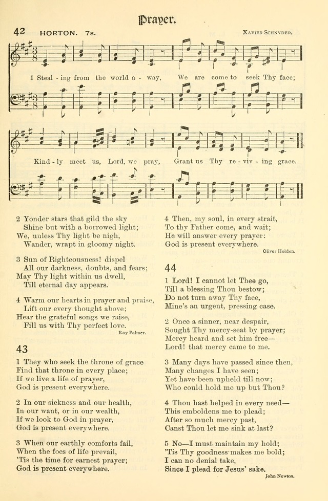 Church Hymns and Gospel Songs: for use in church services, prayer meetings, and other religious services page 17