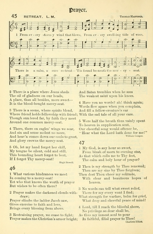 Church Hymns and Gospel Songs: for use in church services, prayer meetings, and other religious services page 18