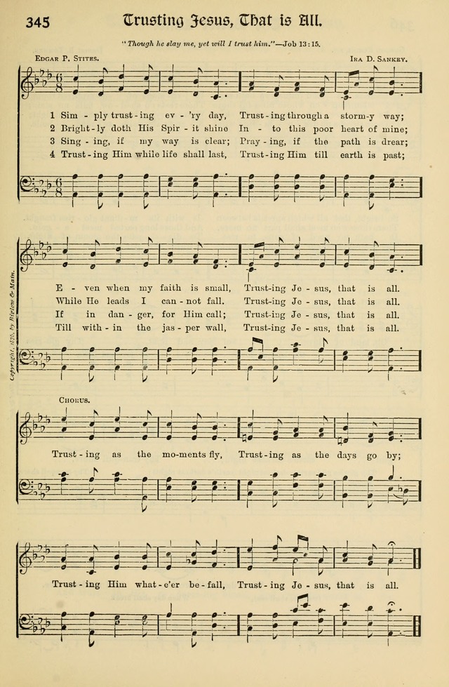 Church Hymns and Gospel Songs: for use in church services, prayer meetings, and other religious services page 181