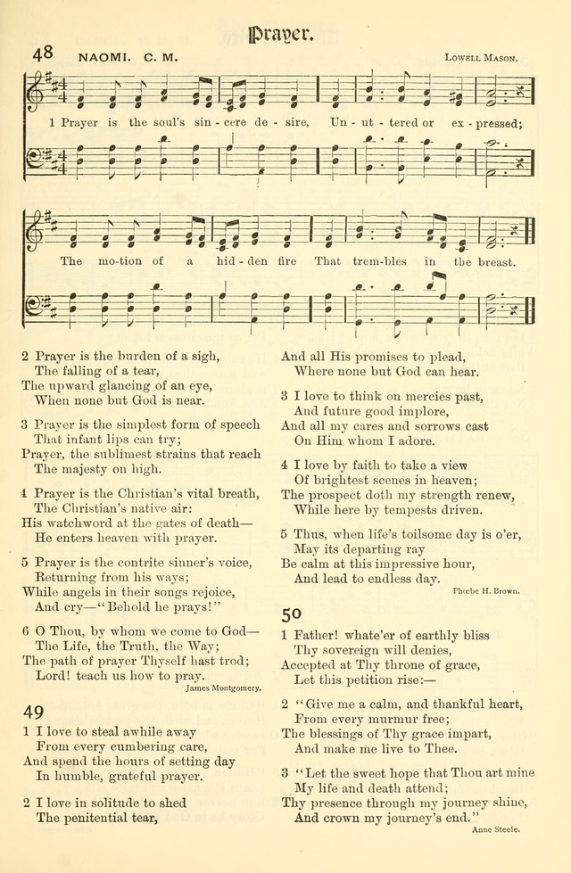 Church Hymns and Gospel Songs: for use in church services, prayer meetings, and other religious services page 19