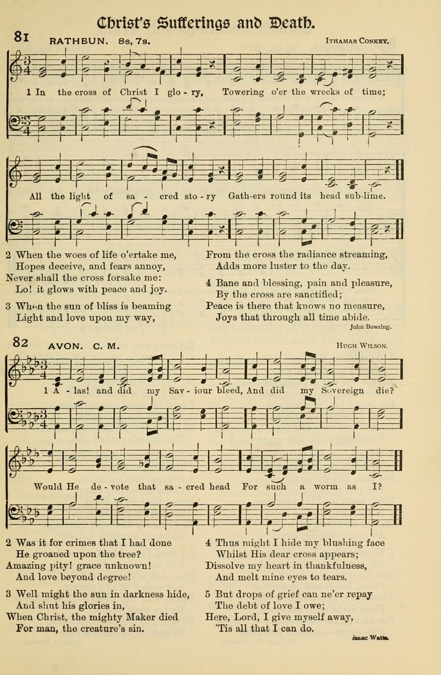 Church Hymns and Gospel Songs: for use in church services, prayer meetings, and other religious services page 31
