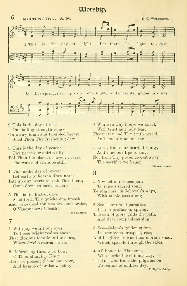 Church Hymns and Gospel Songs: for use in church services, prayer meetings, and other religious services page 4