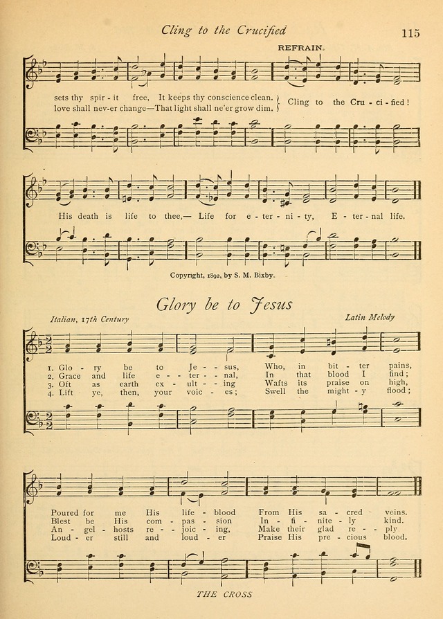 The Church and Home Hymnal: containing hymns and tunes for church service, for prayer meetings, for Sunday schools, for praise service, for home circles, for young people, children and special occasio page 128