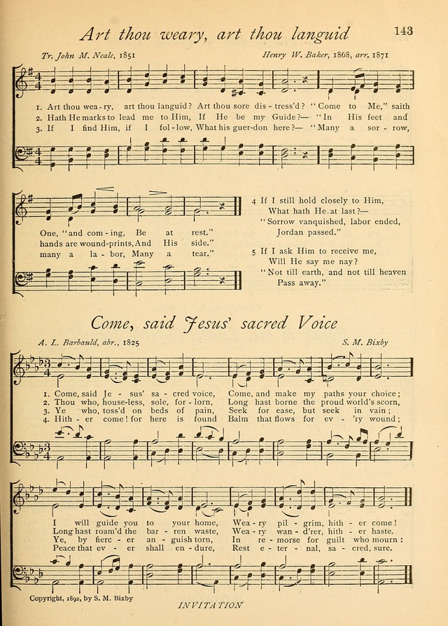 The Church and Home Hymnal: containing hymns and tunes for church service, for prayer meetings, for Sunday schools, for praise service, for home circles, for young people, children and special occasio page 156