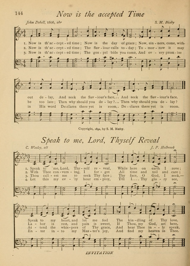 The Church and Home Hymnal: containing hymns and tunes for church service, for prayer meetings, for Sunday schools, for praise service, for home circles, for young people, children and special occasio page 157