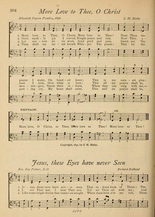 The Church and Home Hymnal: containing hymns and tunes for church service, for prayer meetings, for Sunday schools, for praise service, for home circles, for young people, children and special occasio page 217