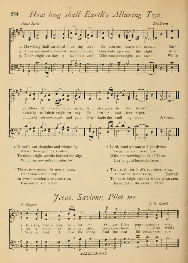 The Church and Home Hymnal: containing hymns and tunes for church service, for prayer meetings, for Sunday schools, for praise service, for home circles, for young people, children and special occasio page 267