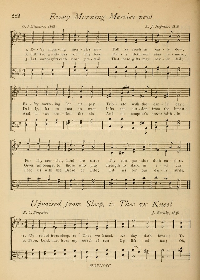 The Church and Home Hymnal: containing hymns and tunes for church service, for prayer meetings, for Sunday schools, for praise service, for home circles, for young people, children and special occasio page 295