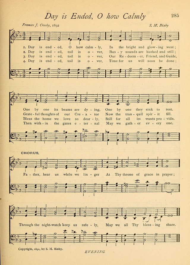The Church and Home Hymnal: containing hymns and tunes for church service, for prayer meetings, for Sunday schools, for praise service, for home circles, for young people, children and special occasio page 298