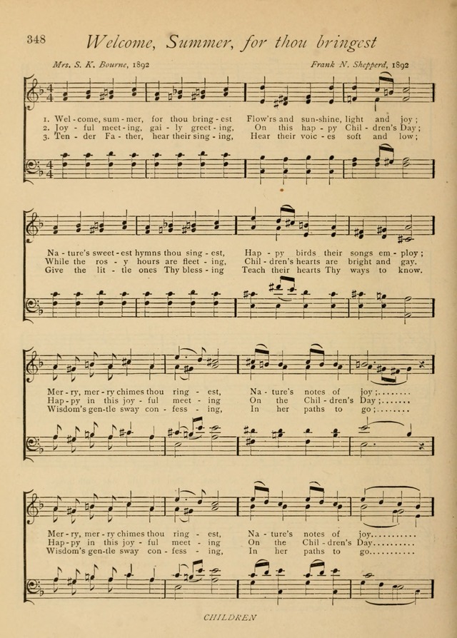 The Church and Home Hymnal: containing hymns and tunes for church service, for prayer meetings, for Sunday schools, for praise service, for home circles, for young people, children and special occasio page 361