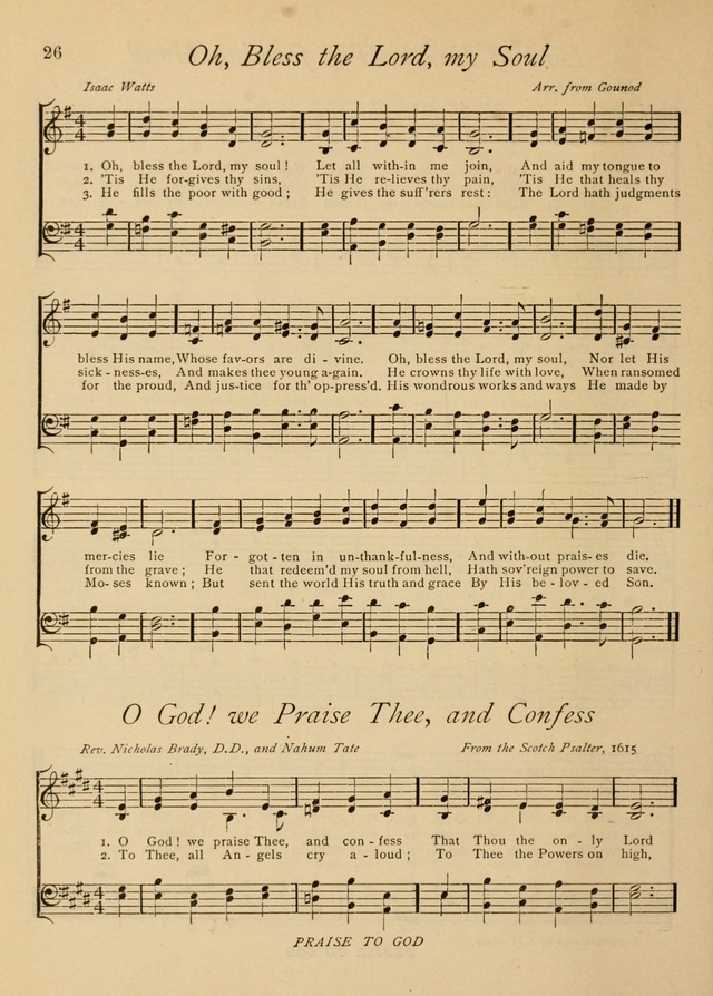 The Church and Home Hymnal: containing hymns and tunes for church service, for prayer meetings, for Sunday schools, for praise service, for home circles, for young people, children and special occasio page 39