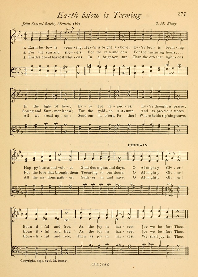 The Church and Home Hymnal: containing hymns and tunes for church service, for prayer meetings, for Sunday schools, for praise service, for home circles, for young people, children and special occasio page 390
