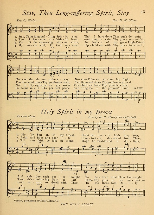 The Church and Home Hymnal: containing hymns and tunes for church service, for prayer meetings, for Sunday schools, for praise service, for home circles, for young people, children and special occasio page 56