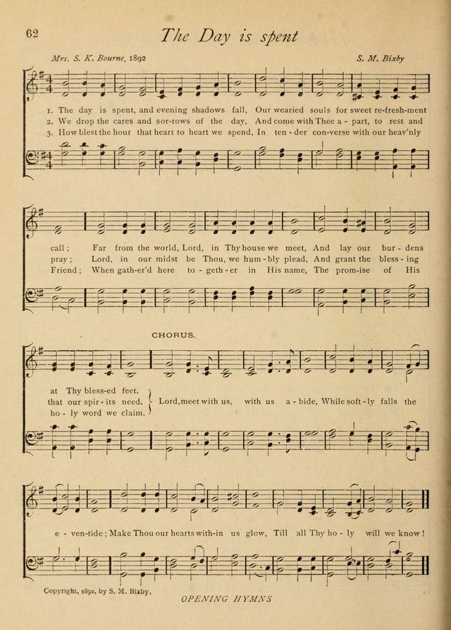 The Church and Home Hymnal: containing hymns and tunes for church service, for prayer meetings, for Sunday schools, for praise service, for home circles, for young people, children and special occasio page 75