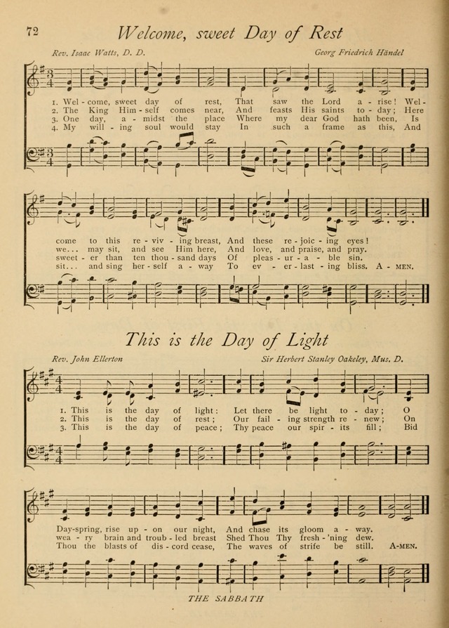 The Church and Home Hymnal: containing hymns and tunes for church service, for prayer meetings, for Sunday schools, for praise service, for home circles, for young people, children and special occasio page 85