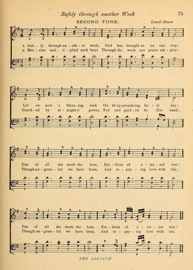 The Church and Home Hymnal: containing hymns and tunes for church service, for prayer meetings, for Sunday schools, for praise service, for home circles, for young people, children and special occasio page 88