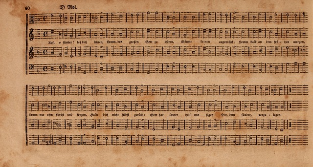 Choral Harmonie: enthaltend Kirchen-Melodien page 77