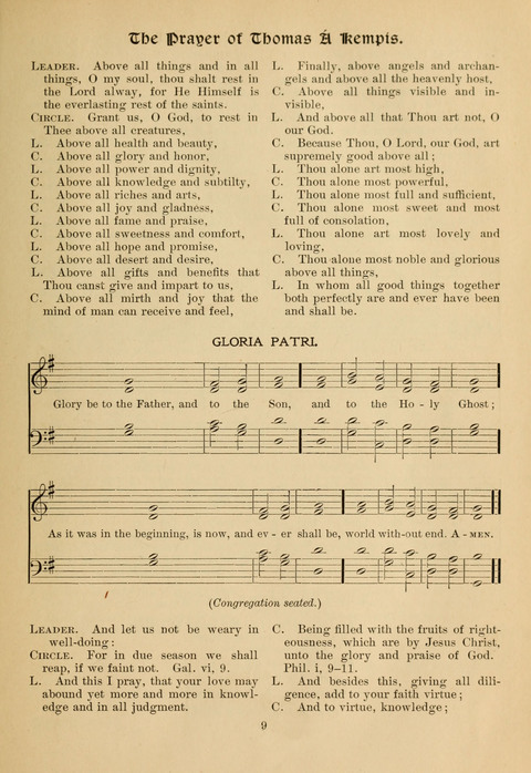 Chautauqua Hymnal and Liturgy page 5