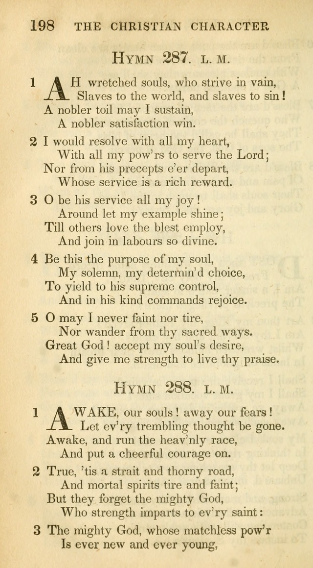A Collection of Hymns and a Liturgy: for the use of Evangelical Lutheran Churches, to which are added prayers for families and individuals (New and Enl. Stereotype Ed.) page 198