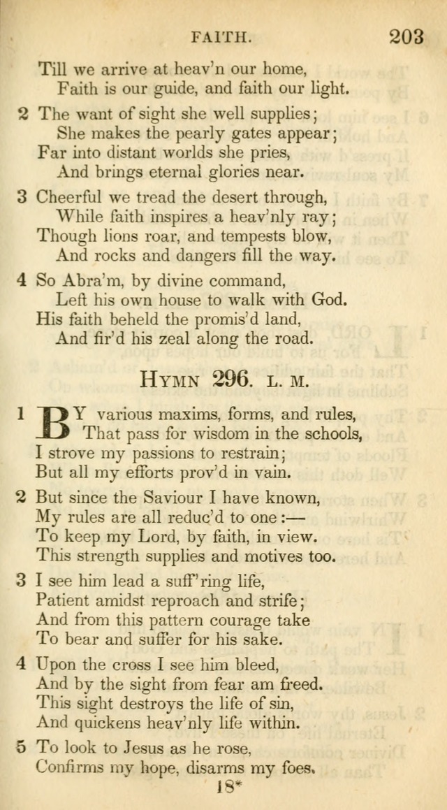 A Collection of Hymns and a Liturgy: for the use of Evangelical Lutheran Churches, to which are added prayers for families and individuals (New and Enl. Stereotype Ed.) page 203