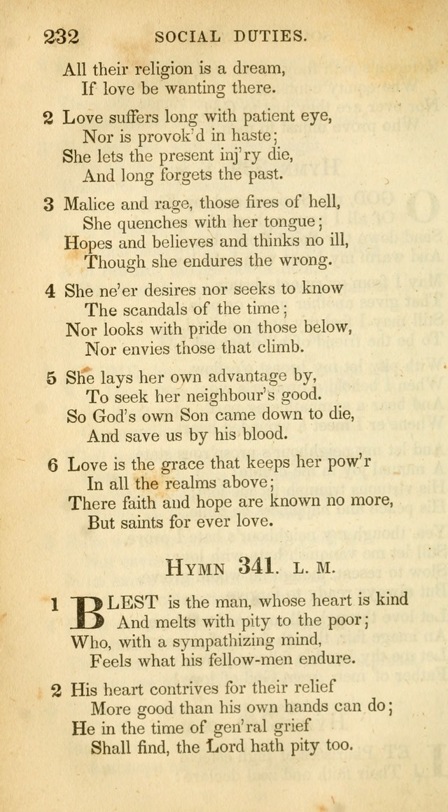 A Collection of Hymns and a Liturgy: for the use of Evangelical Lutheran Churches, to which are added prayers for families and individuals (New and Enl. Stereotype Ed.) page 232