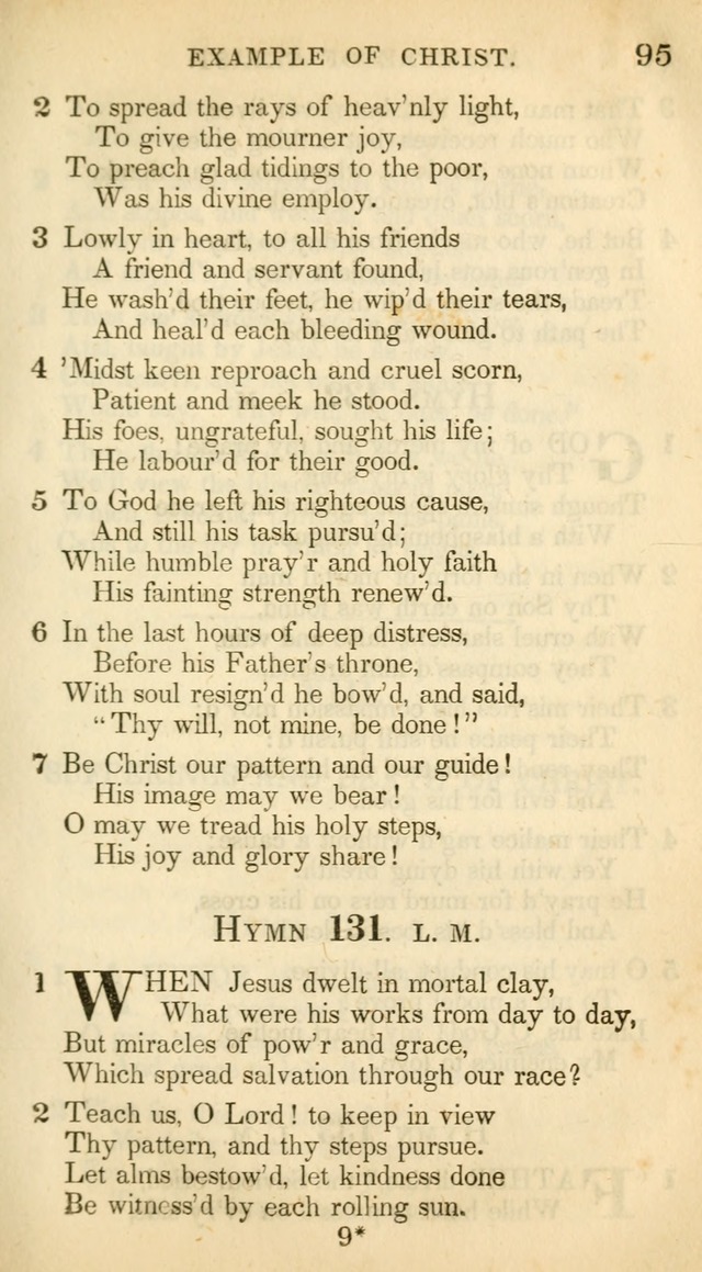 A Collection of Hymns and a Liturgy: for the use of Evangelical Lutheran Churches, to which are added prayers for families and individuals (New and Enl. Stereotype Ed.) page 95
