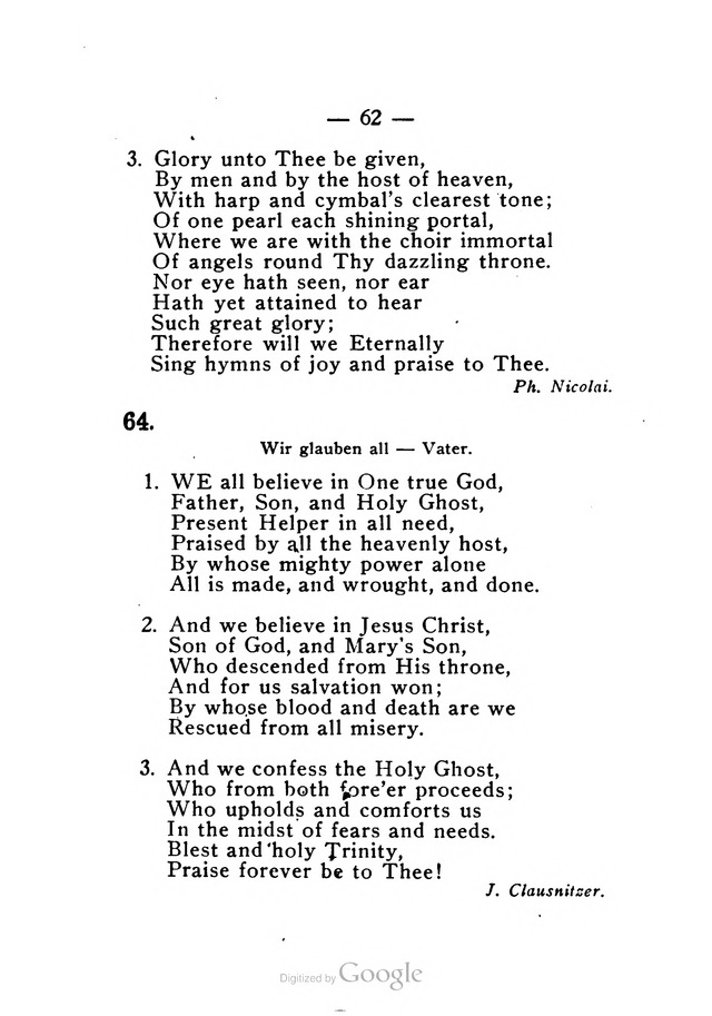 Church Hymnal for Lutheran Services page 57