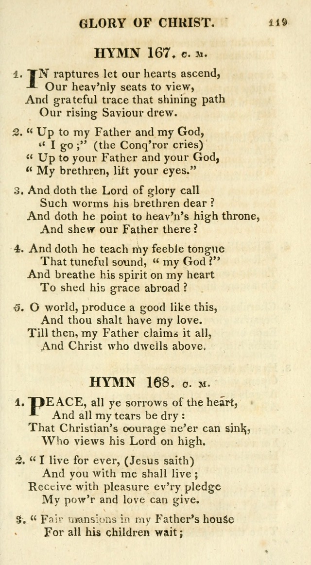 A Collection of Hymns and a Liturgy for the Use of Evangelical Lutheran Churches: to which are added prayers for families and individuals page 119